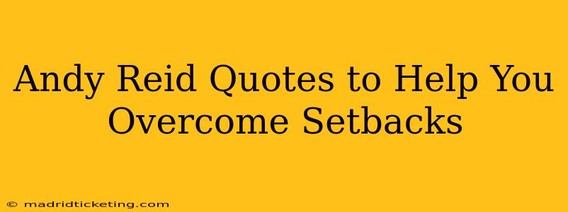 Andy Reid Quotes to Help You Overcome Setbacks